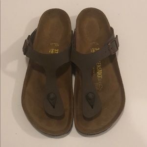 Birkenstock Gizeh Birko-Flor Nubuck